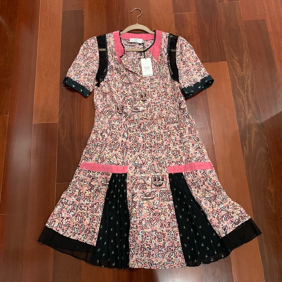 Coach Dresses & Skirts - Coach X Keith Haring Pleated Dress